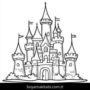 Kale boyama sayfası – yaratıcılık, eğlenceli etkinlik