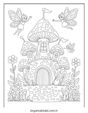 Kale boyama sayfası – eğitici aktivite, yaratıcılık