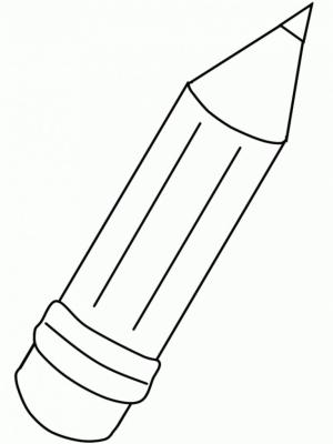 Kurşun Kalem boyama sayfası,  coloring page, Normal Kalem, 