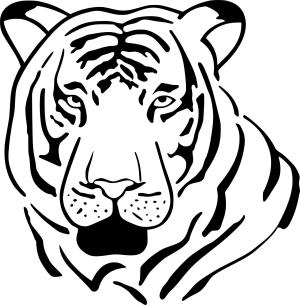 Kaplan boyama sayfası, Tigers coloring page, , tigers sad looking tiger 