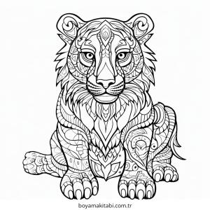 Kaplan boyama sayfası – ücretsiz yazdır, boyama etkinliği