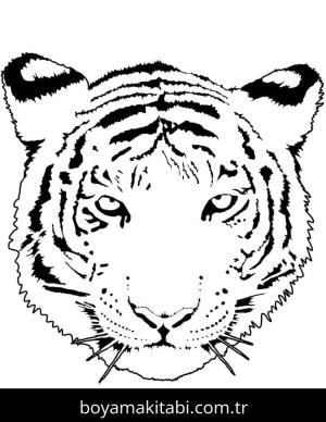 Kaplan boyama sayfası – el becerilerini geliştirir, boyama çalışması