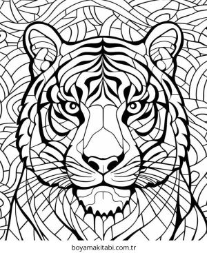 Kaplan boyama sayfası – evde etkinlik, ücretsiz yazdır