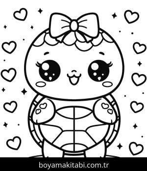 Kaplumbağa boyama sayfası,  coloring page, , 