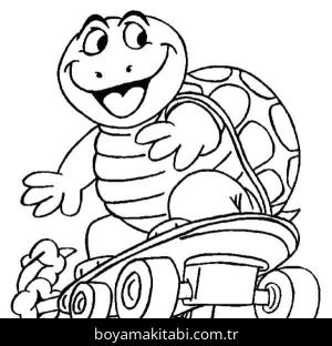 Kaplumbağa Boyama