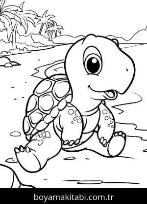 Kaplumbağa Boyama