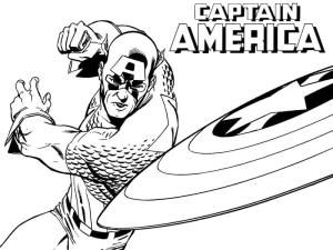 Kaptan Amerika boyama sayfası,  coloring page, Animasyonlu Kaptan Amerika, 