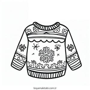 Kar Tanesi boyama sayfası – yaratıcılığı geliştirir, keyifli zaman