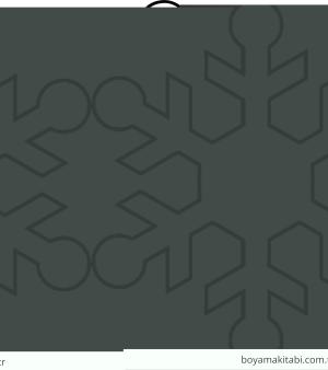 Kar Tanesi boyama sayfası – keyifli zaman, renkli çizimler