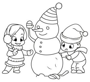 Kardan Adam boyama sayfası,  coloring page, İkinci bir ele ihtiyacım var!, 