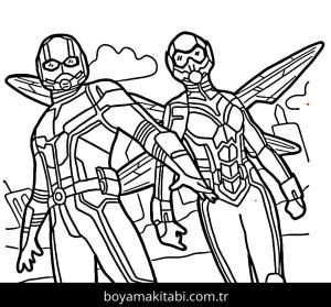 Karınca Adam Boyama