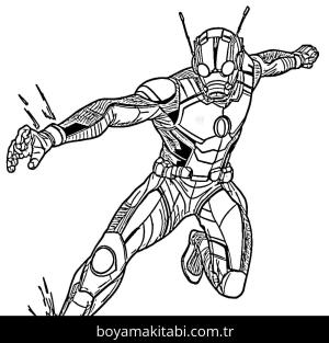 Karınca Adam boyama sayfası – ücretsiz yazdır, boyama etkinliği