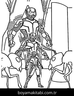 Karınca Adam Boyama