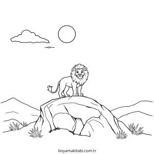 Karışık boyama sayfası – okul öncesi, evde etkinlik