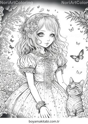 Karışık boyama sayfası – boyama çalışması, yaratıcılığı geliştirir