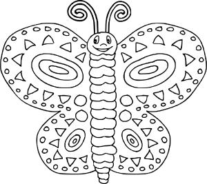 Karışık boyama sayfası, Mixed coloring page, , 