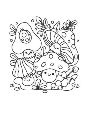 Karışık boyama sayfası, Mixed coloring page, , 