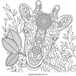 Karışık boyama sayfası – çocuklar için, çizgi film temalı