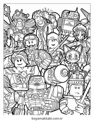 Karışık boyama sayfası – yaratıcılığı geliştirir, keyifli zaman