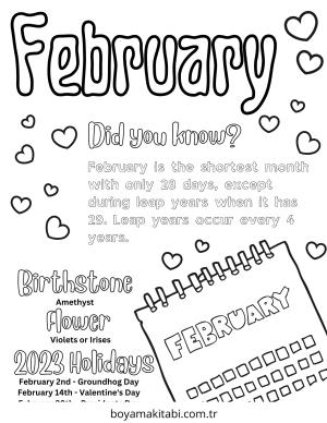 Karışık boyama sayfası – kolay boyama, eğitici aktivite