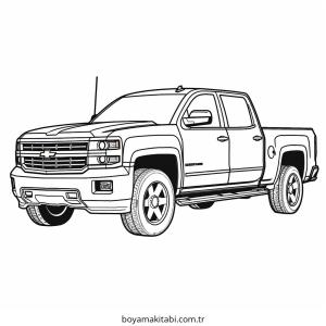 Karışık boyama sayfası – renkli çizimler, okul öncesi