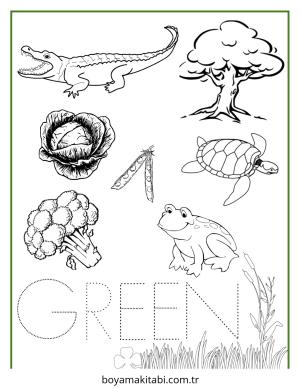 Karışık boyama sayfası – yaratıcılığı geliştirir, keyifli zaman