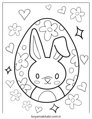 Karışık boyama sayfası – kolay boyama, eğitici aktivite