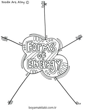 Karışık boyama sayfası – basit çizim, kolay boyama