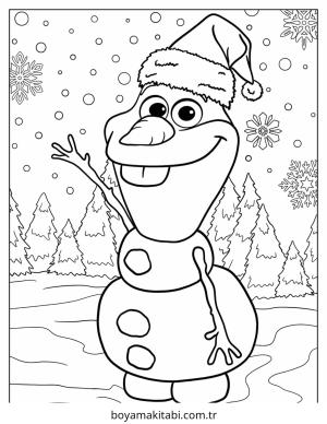 Karışık boyama sayfası – kolay boyama, eğitici aktivite