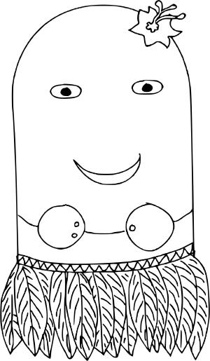 Karışık boyama sayfası, Mixed coloring page, , 