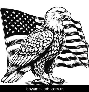 Kartal boyama sayfası,  coloring page, , 1)