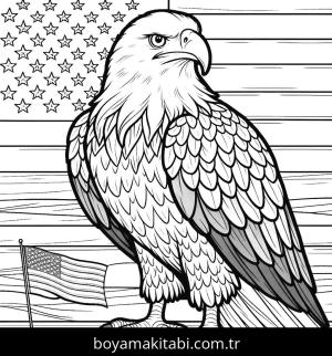 Kartal boyama sayfası,  coloring page, , 17)
