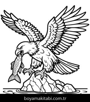 Kartal boyama sayfası,  coloring page, , 21)