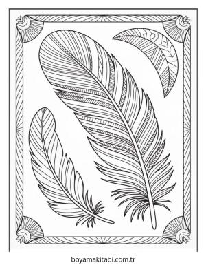 Kartal boyama sayfası – çizgi film temalı, basit çizim