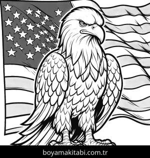 Kartal boyama sayfası,  coloring page, , 13)