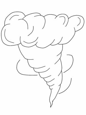 Kasırga boyama sayfası,  coloring page, Mükemmel Kasırga, 