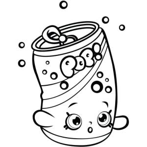 Kawaii boyama sayfası,  coloring page, Pop Kawaii İçecek, 