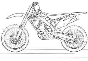 Kawasaki boyama sayfası,  coloring page, Kawasaki Motosiklet çizimi Bedava, 