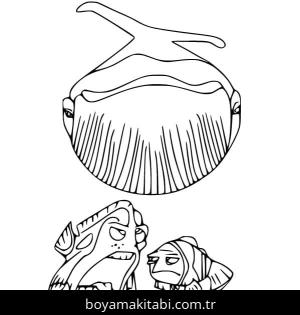 Kayıp Balık Nemo boyama sayfası – eğitici aktivite, yaratıcılık