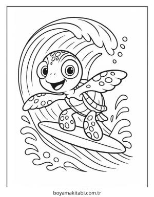 Kayıp Balık Nemo boyama sayfası – yaratıcılığı geliştirir, keyifli zaman