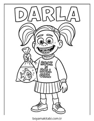 Kayıp Balık Nemo boyama sayfası – boyama etkinliği, çocuk aktivitesi