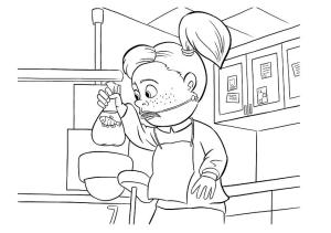 Kayıp Balık Nemo boyama sayfası,  coloring page, Darla Sherman, 