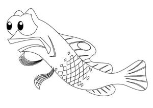 Kayıp Balık Nemo boyama sayfası,  coloring page, Gurgle, 