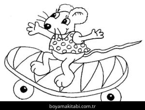 Kaykay boyama sayfası – yaratıcılığı geliştirir, keyifli zaman