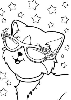 Kedi Yavrusu boyama sayfası,  coloring page, Harika kedi yavrusu, 