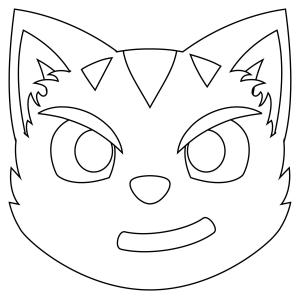 Kedi boyama sayfası, Cat coloring page, , Cats Cat With Wry Smile