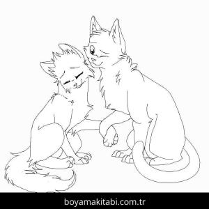 Kedi boyama sayfası – ücretsiz yazdır, boyama etkinliği