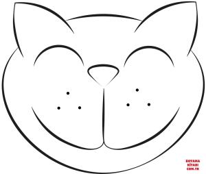 Kedi boyama sayfası, Cat coloring page, , Cats Cat#039;S Face