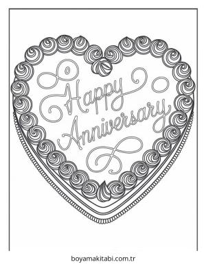 Kek boyama sayfası – eğlenceli etkinlik, el becerilerini geliştirir