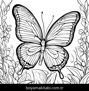Kelebek boyama sayfası,  coloring page, , 20)